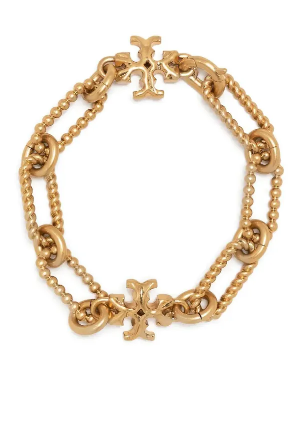 Tory Burch Roxanne kedjearmband - Guldfärgad