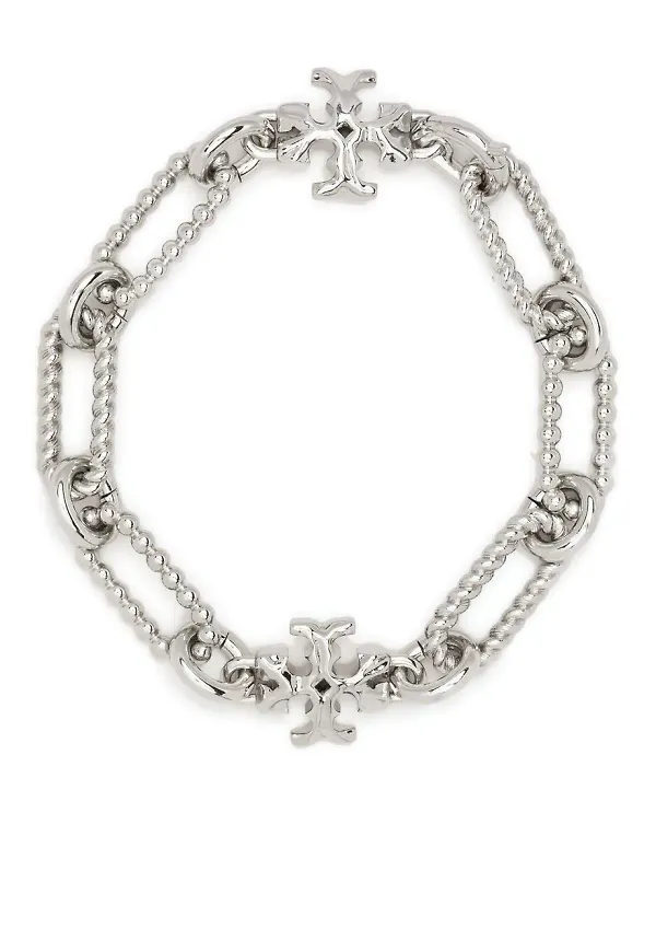 Tory Burch Roxanne kedjearmband - Silverfärgad