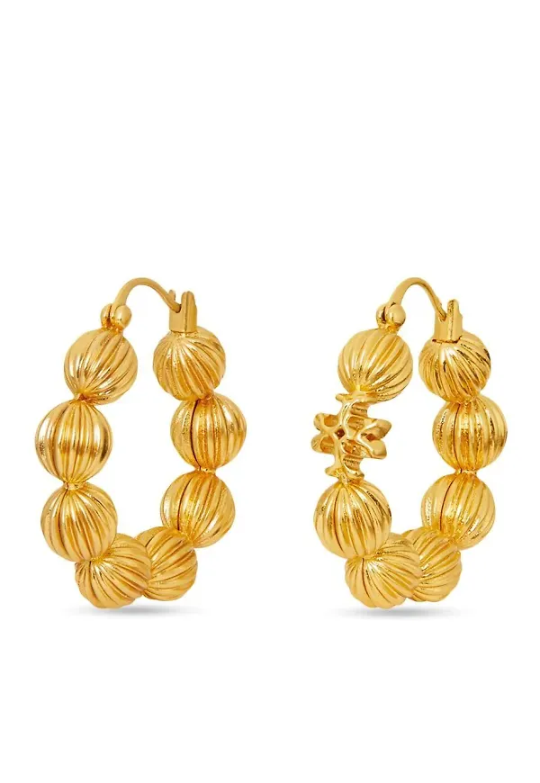 Tory Burch Roxanne örhängen - Guldfärgad