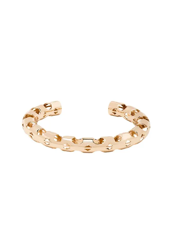 Tory Burch Serif-T armband - Guldfärgad