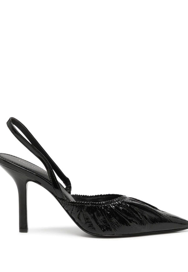 Tory Burch slingback-pumps med hög klack - Svart
