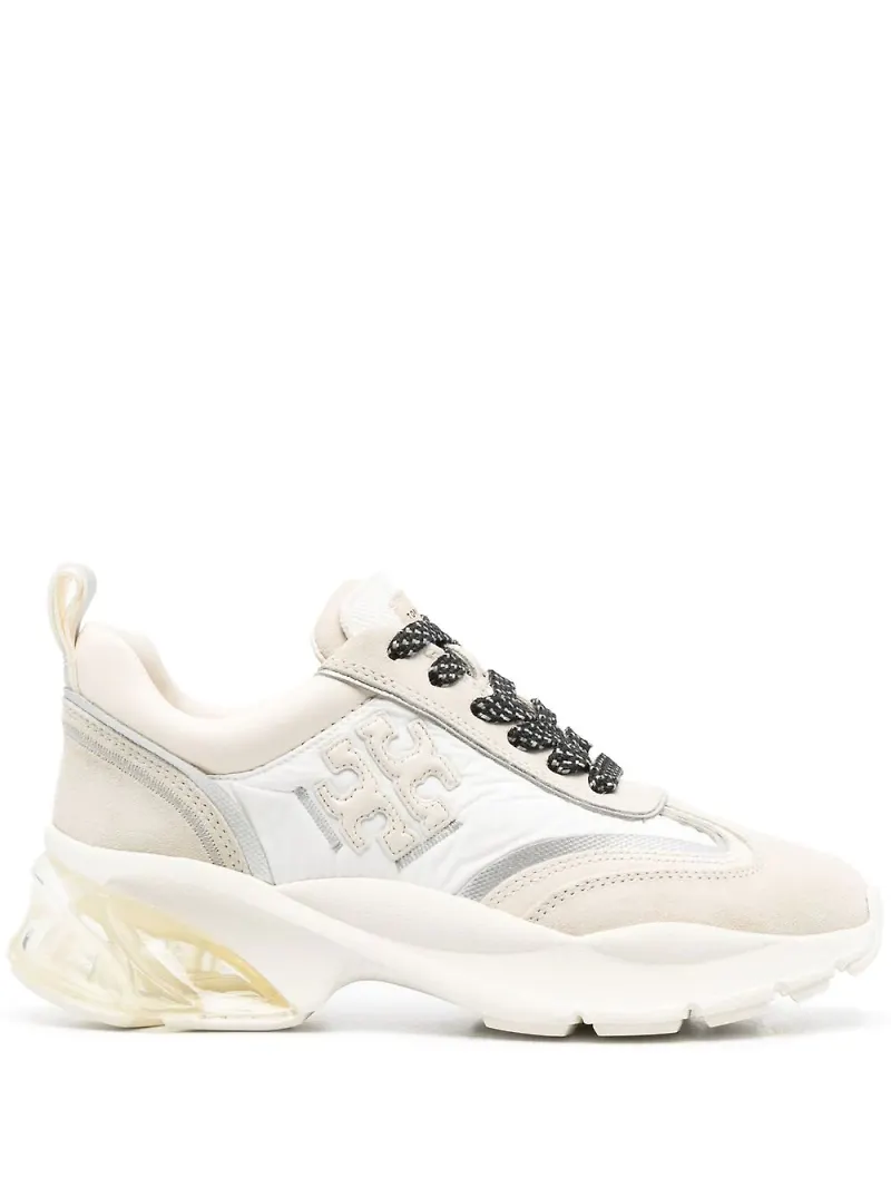 Tory Burch sneakers med snörning - Neutral