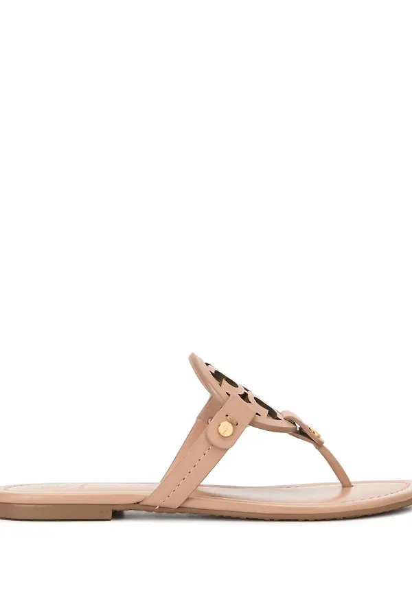 Tory Burch T-medallion sandaler - Neutral