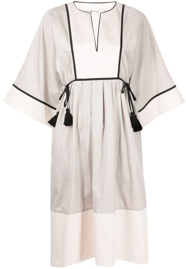 Tory Burch tunika med färgblock - Neutral