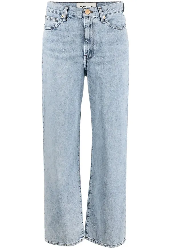 TOVE jeans i boyfriend-modell - Blå