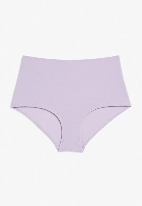 Towel fabric bikini briefs - Purple