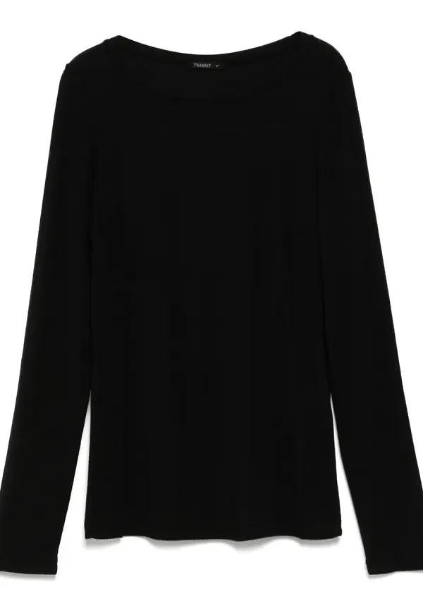 Transit långärmad t-shirt - Svart