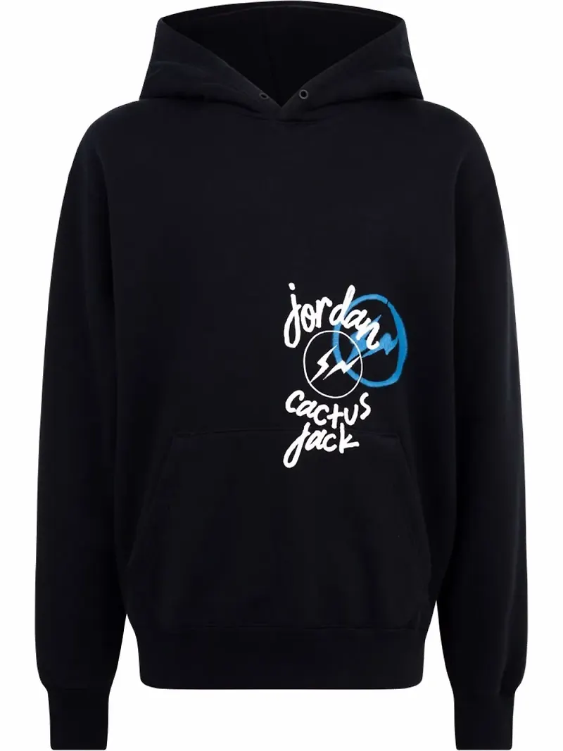 Travis Scott x Jordan x Fragment hoodie - Svart