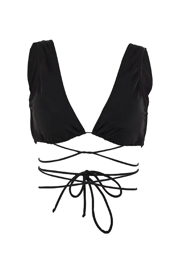 Trendyol Bikiniöverdel svart