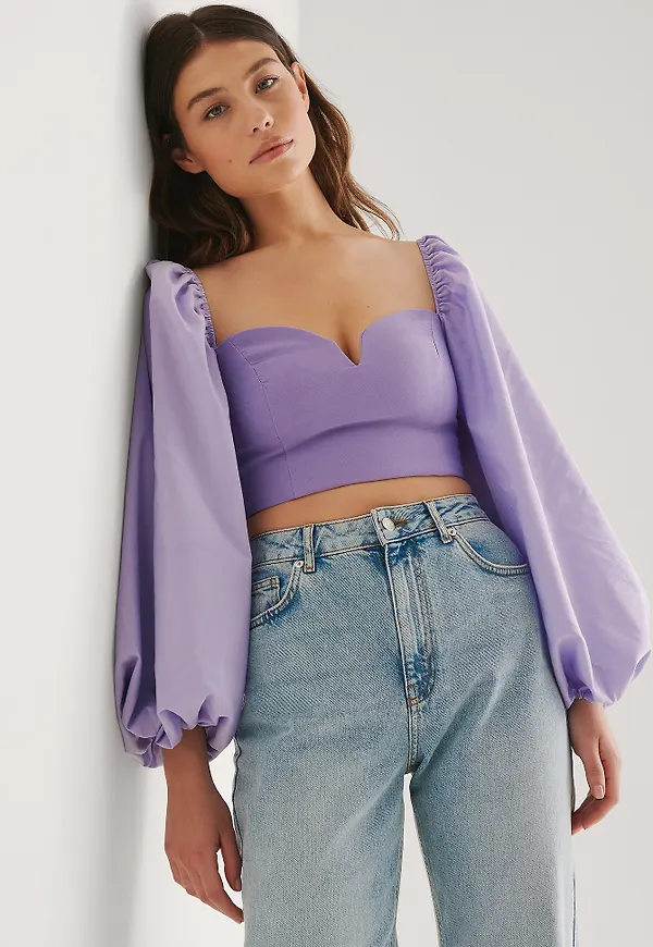 Trendyol Blus - Purple