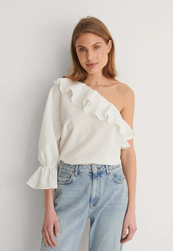 Trendyol Blus - White