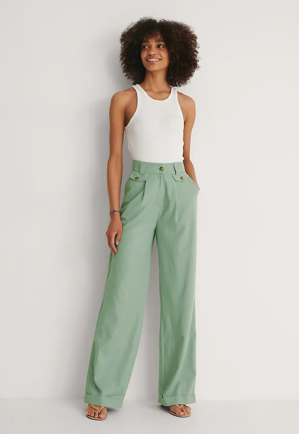 Trendyol Carmen Byxor - Green