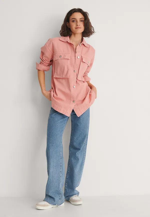 Trendyol Denimjacka - Pink