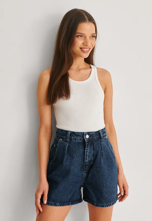 Trendyol Denimshorts - Blue