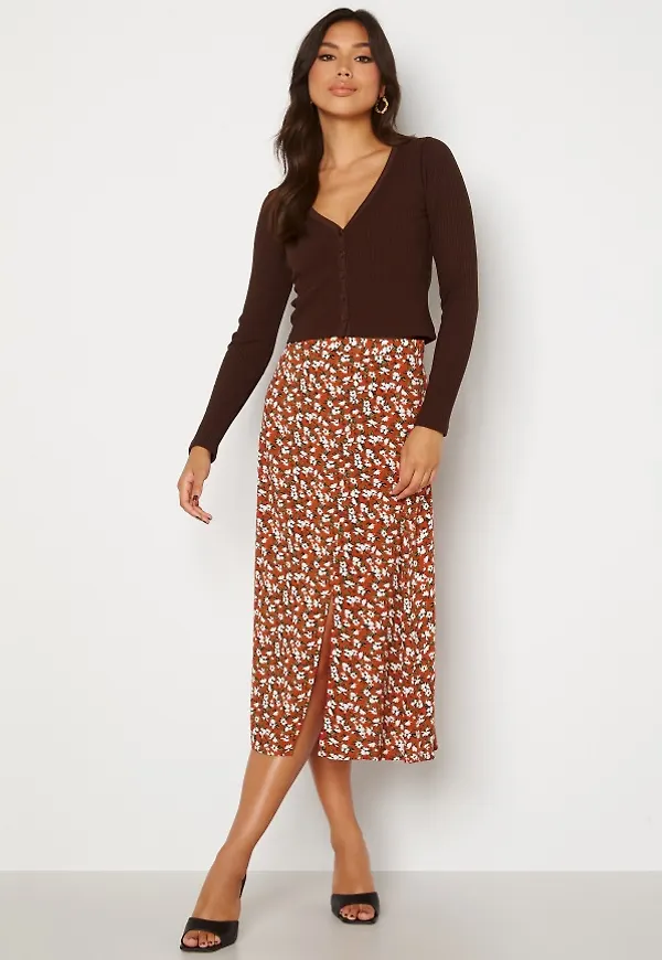 Trendyol Donna Midi Skirt Brick 36