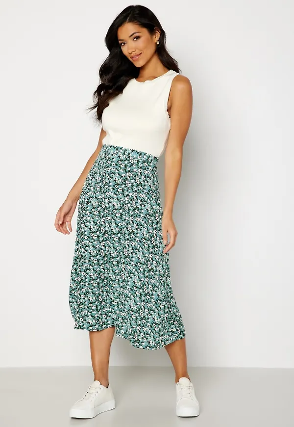 Trendyol Donna Midi Skirt Green 38