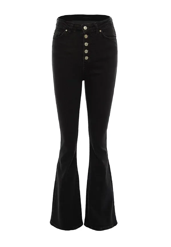 Trendyol Jeans svart denim