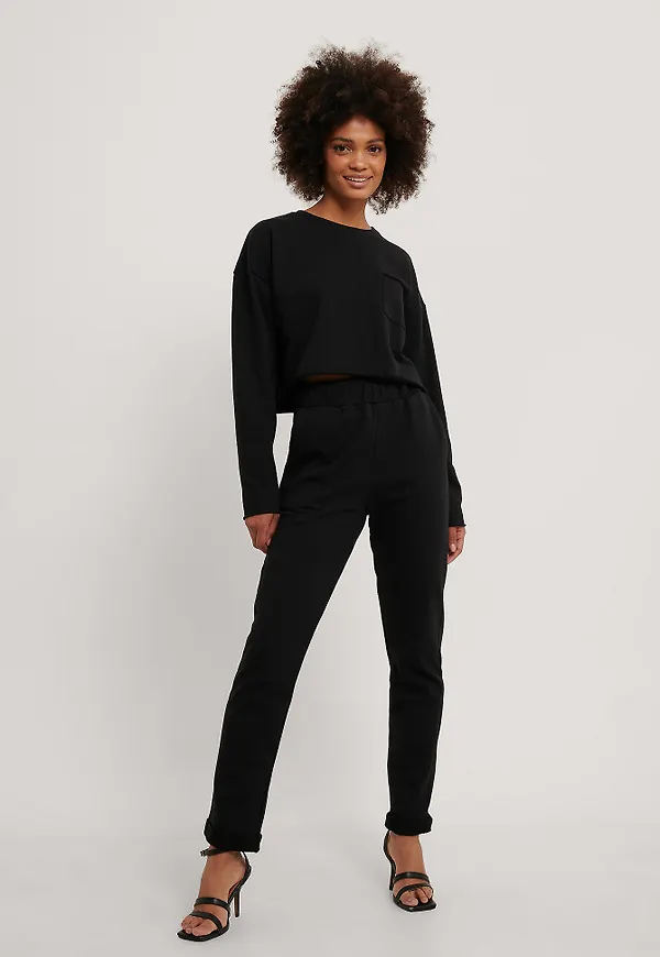 Trendyol Joggingbyxor - Black