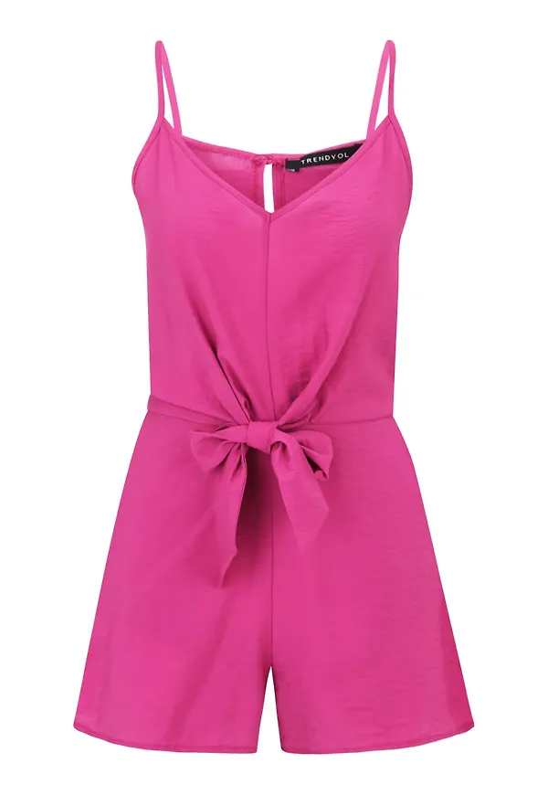 Trendyol Jumpsuit rödviolett