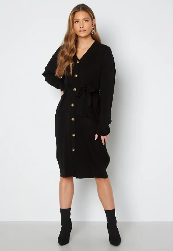 Trendyol Lana Knitted Dress Black S