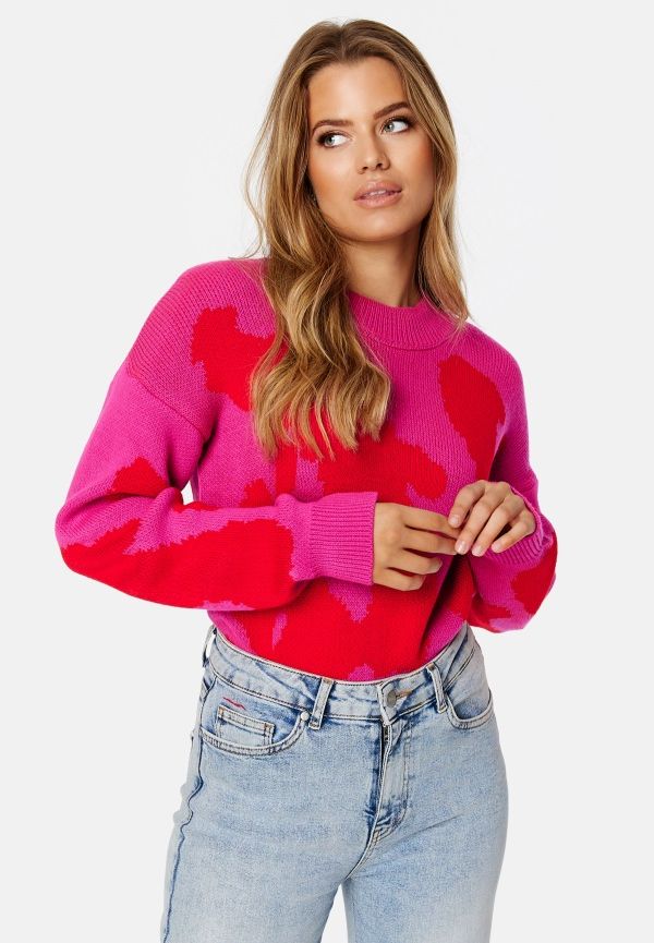 Trendyol Melissa Knitted Sweater Fuchsia M
