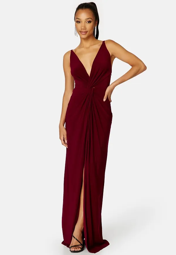 Trendyol Nathalie Dress Burgundy 38