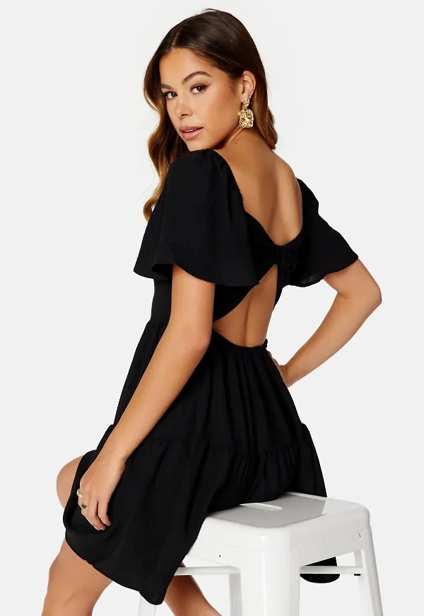 Trendyol Noa Open Back Dress Black 42