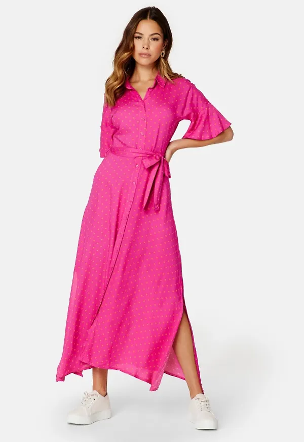 Trendyol Selena Midi Dress Fuchsia 42