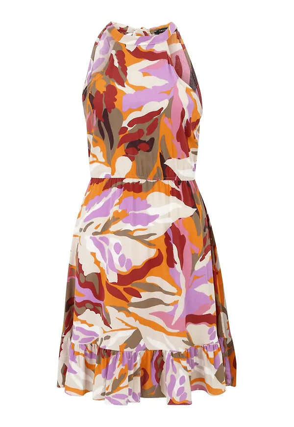 Trendyol Sommarklänning lila / orange / röd / vit
