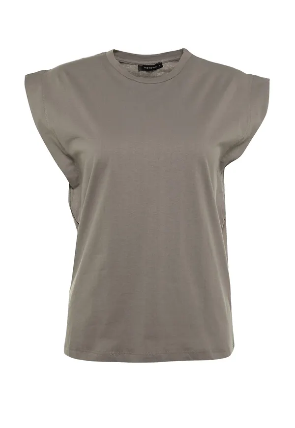 Trendyol T-shirt gyttjefärgad