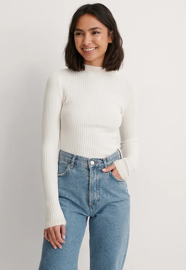 Trendyol Topp - Offwhite