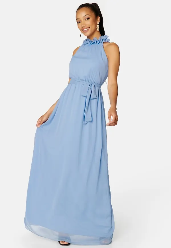 Trendyol Zuzana High Neck Dress Blue 38