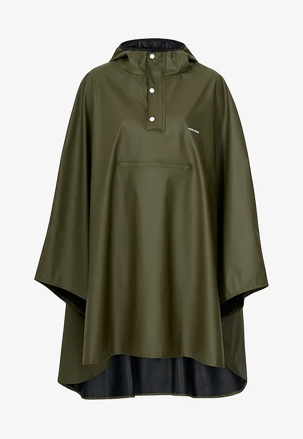 Tretorn - Regnponcho PU Light - Grön