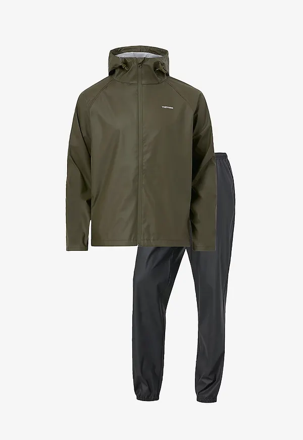 Tretorn - Regnställ Packable Rainset - Grön