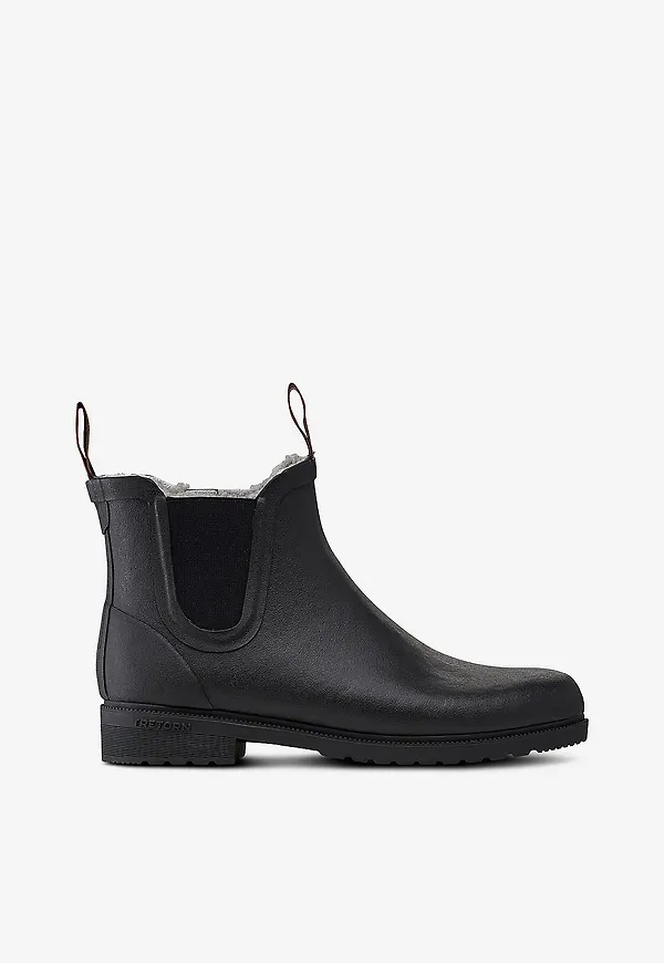 Tretorn - Gummiboots Chelsea Classic Winter - Svart