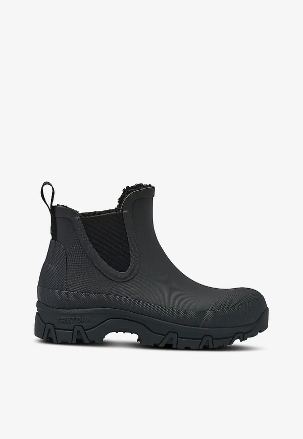 Tretorn - Gummiboots Garpa Pile - Svart