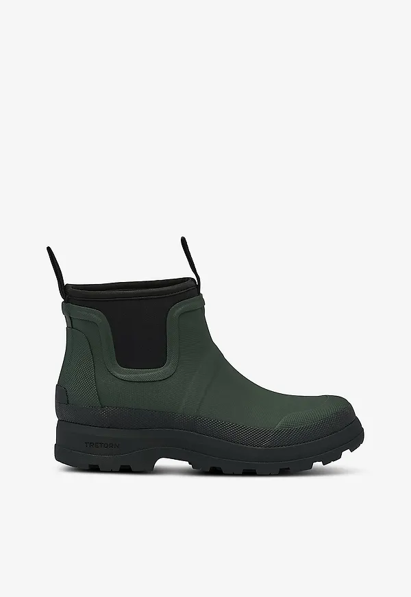 Tretorn - Gummistövlar Terrain Low Neo Insulated - Grön
