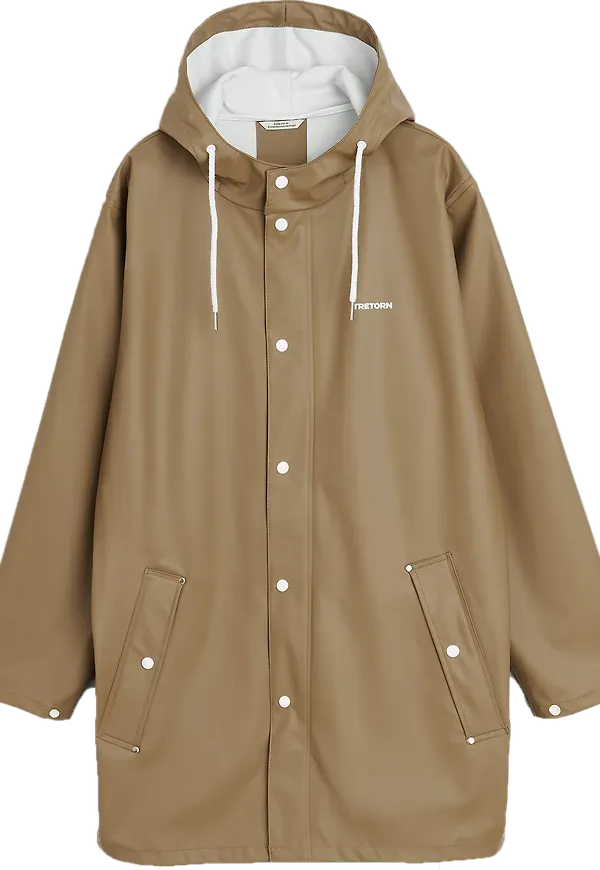 Tretorn Unisex Wings Rain Jacket Shitake