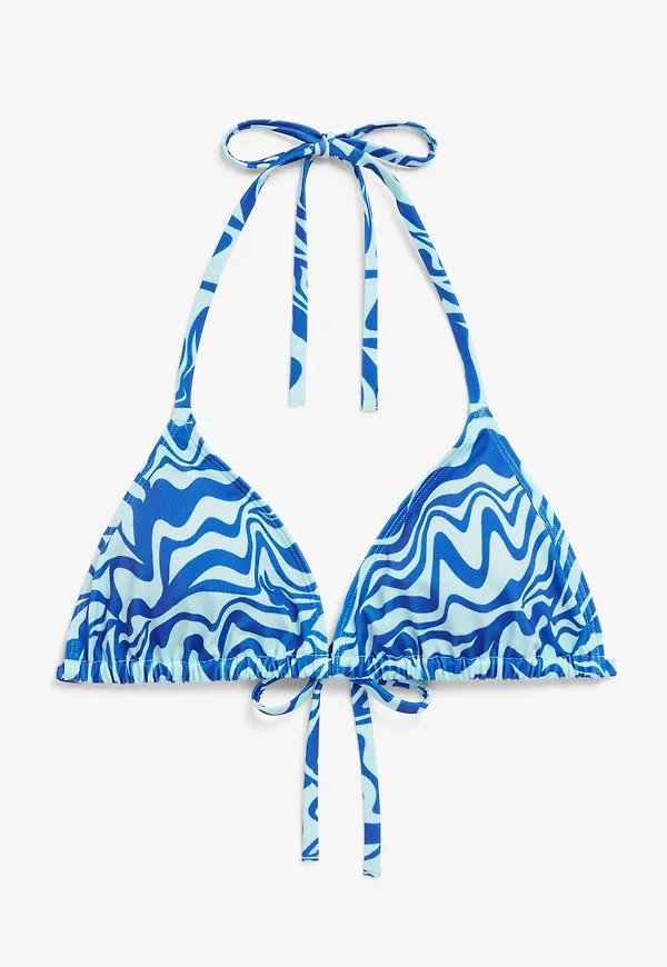 Triangle bikini top - Turquoise