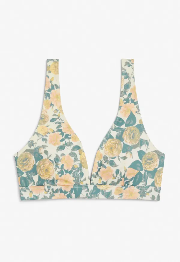 Triangle bikini top - Yellow
