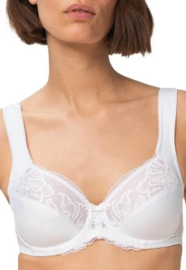 Triumph BH Modern Lace Cotton W02 Vit E 80 Dam