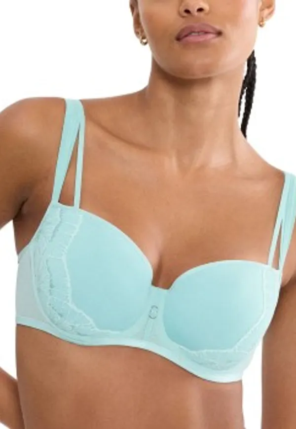 Triumph BH Palina Moonlight Kiss Wired Padded Bra Turkos C 70 Dam