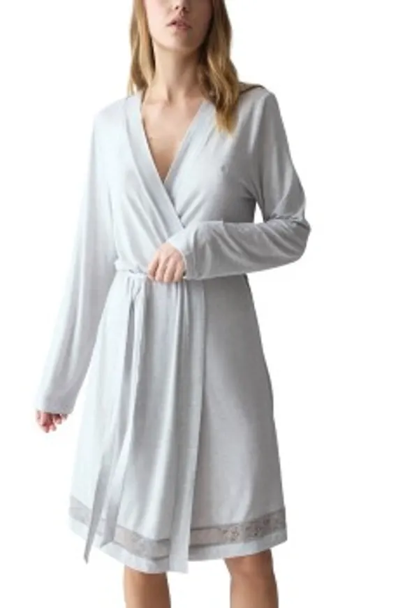 Triumph Comfort Allure Robe Ljusgrå modal 36/38 Dam