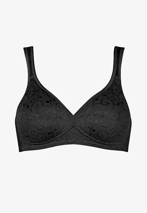 Triumph - Elegant Cotton bh utan bygel - Svart