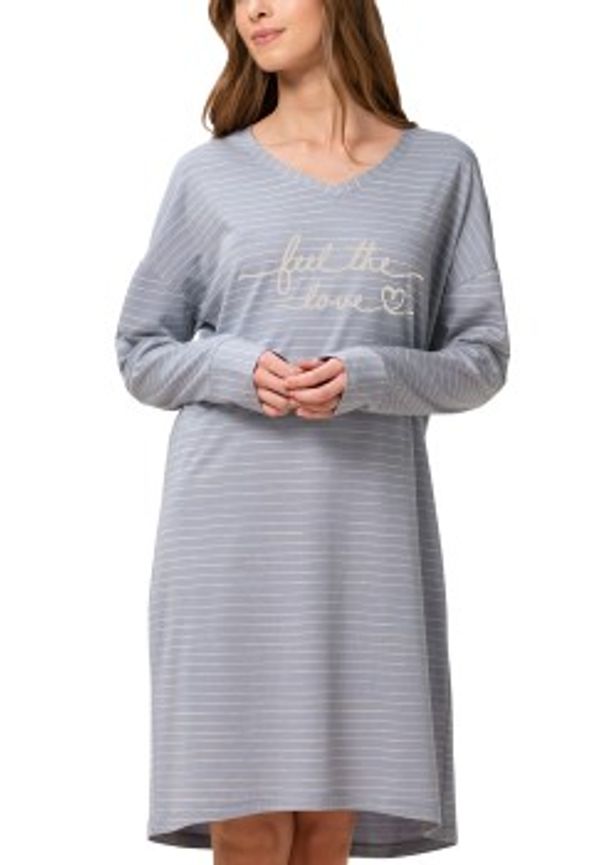 Triumph Lounge Me Cotton NDK SLS Nightdress Grå 48 Dam