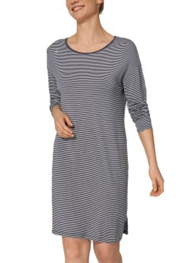 Triumph Lounge Me Natural Modal Night Dress Mörkgrå viskos 40 Dam