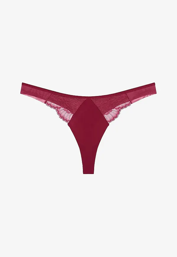 Triumph - Stringtrosa Love in Lace String - Röd