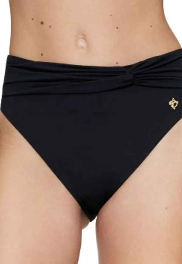 Triumph Summer Twist Highwaist Bikini Brief Svart 36 Dam