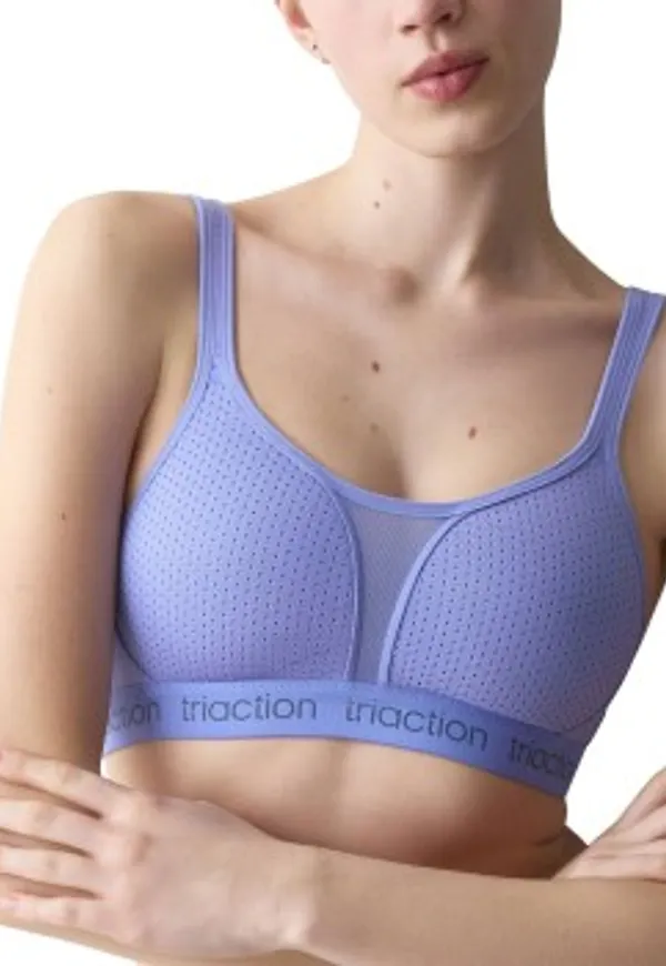 Triumph Triaction Energy Lite Padded Sports Bra EX BH Lila D 90 Dam