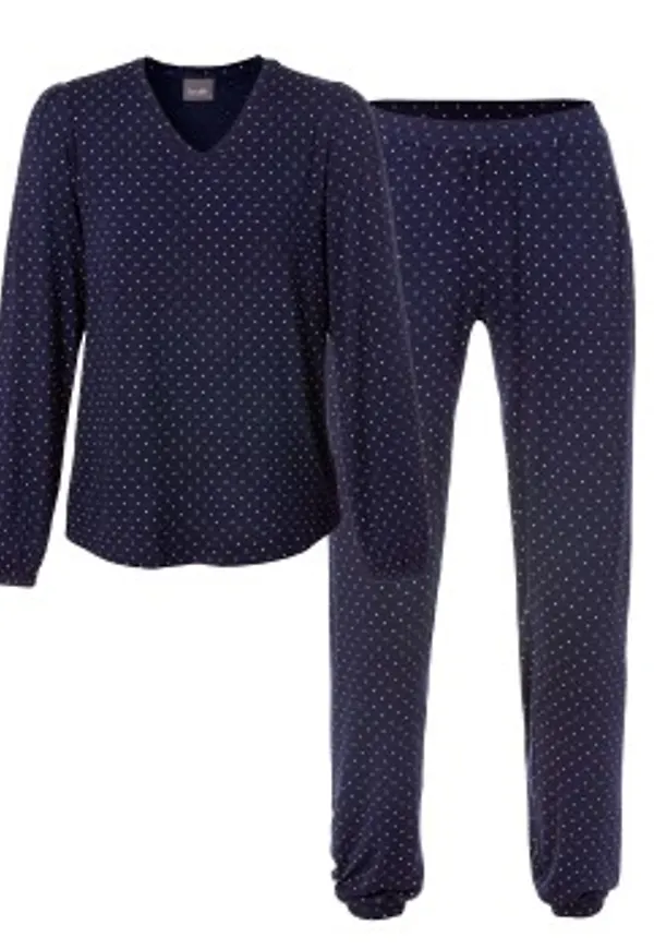 Trofe Bamboo Pyjamas Marin Bambu Medium Dam
